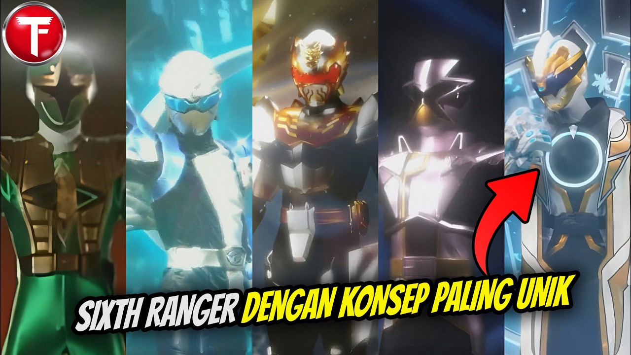7 Konsep Sixth Ranger Terunik di Super Sentai - YouTube