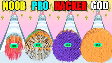 NOOB vs PRO vs HACKER vs GOD Arrow Fest