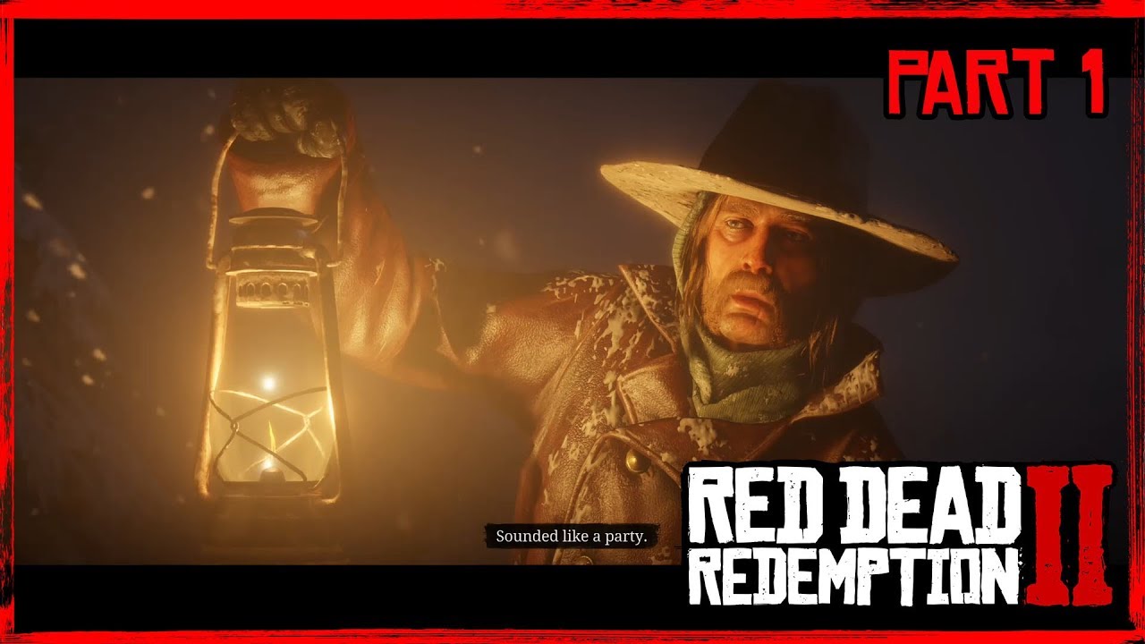 RDR2 first mission Gameplay Chanpter one - YouTube