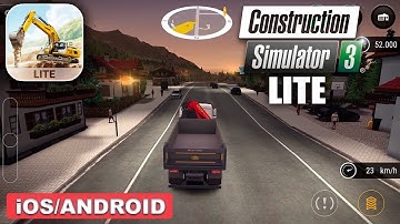 CONSTRUCTION SIMULATOR 3 LITE - Android / iOS Gameplay