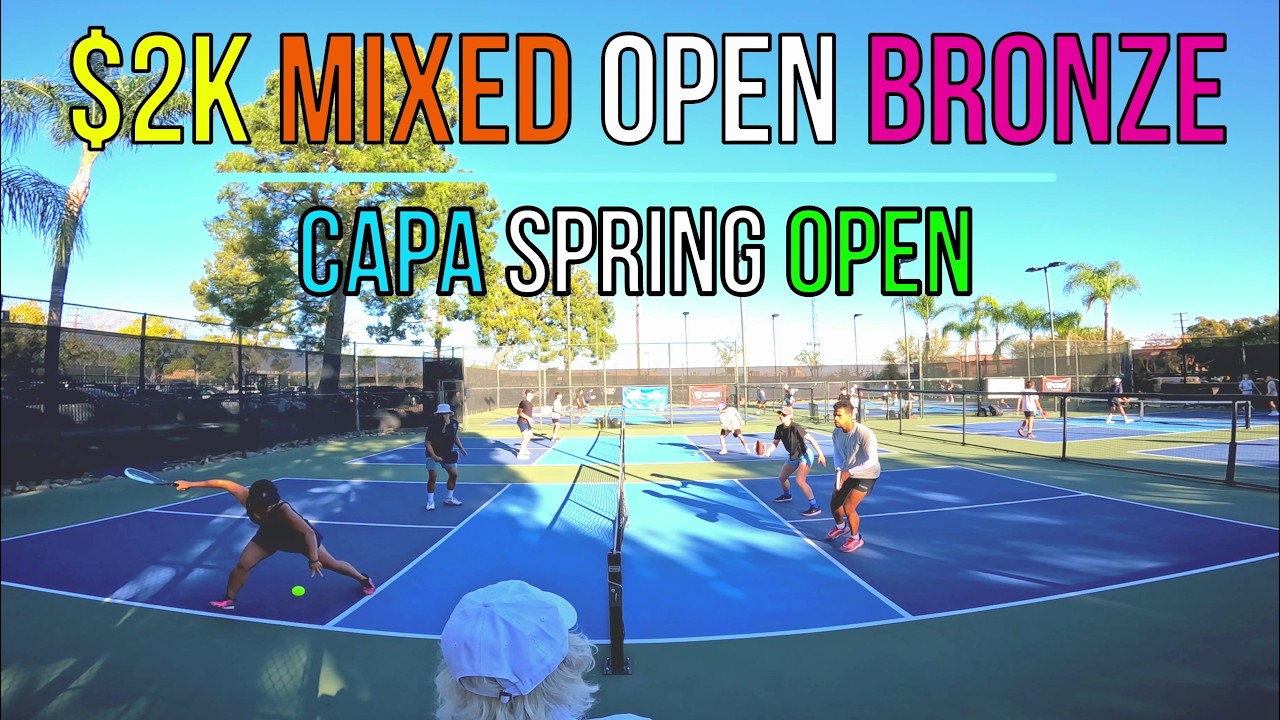 WILD $2K Mixed Open Bronze Medal Match | Nguyen (5.4) /Omori (4.8) vs Davis (4.8) / Marx (4.6)  CAPA