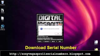 Sony Vegas Pro 11 serial number and activation code 2013