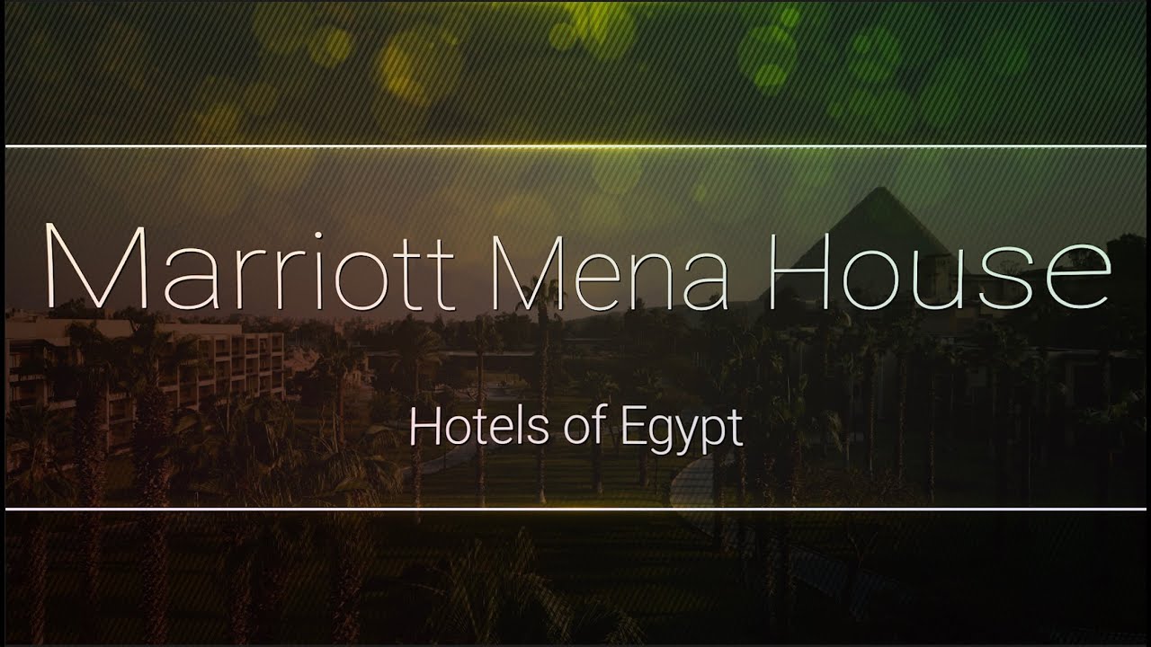 Marriott Mena House - Hotels of Egypt