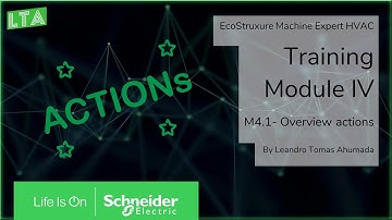 Modicon 172 Embedded Display Training - M4.1 Actions