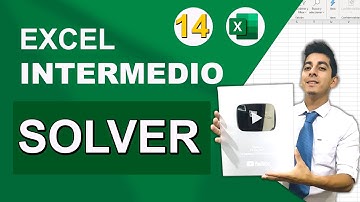 14 | Solver en Excel: aplicación y ejercicios