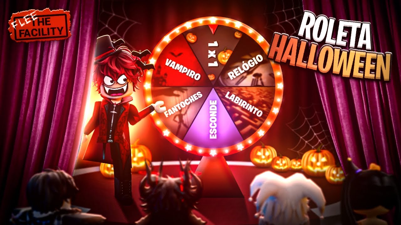 ROLETA DE HALLOWEEN NO MARRETÃO!! | daltchy