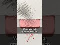 How pencil erasers remove marks without just smearing