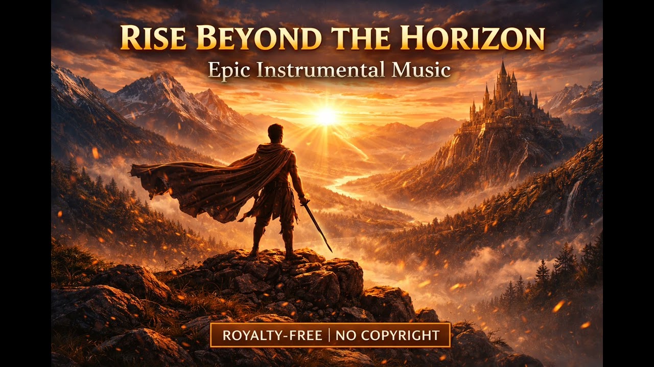 Rise Beyond the Horizon – Epic Instrumental Music | Cinematic & Royalty-Free