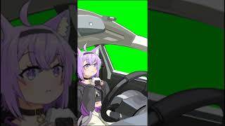 Chill Catto listening to Mogu Mogu Ft. Okayu  (Green screen)