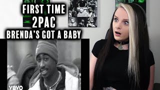 FIRST TIME Listening to 2PAC - Brenda's Got A Baby REACTION