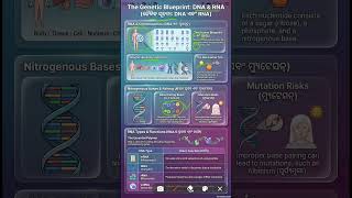 NCERT General Science in ODIA | Chromosome: Nitrogenous bases | Competitive Exams #science #online