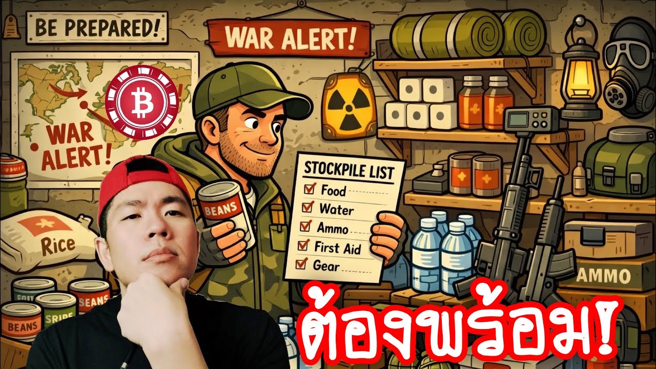 ⁣คุณพร้อมแค่ไหน!? ถ้าวิกฤตสงคราม + น้ำมัน ลากยาว 😨⛽️