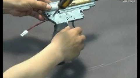 Disassembling the ICS split gear box procedures