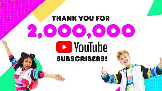 kidz bop celebrates 2 million subscribers