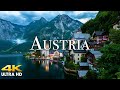 FLYING OVER AUSTRIA (4K UHD) Amazing Beautiful Nature Scenery with Relaxing Music (4K Video UltraHD)