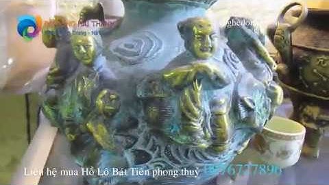Hồ lô bát tiên cổ giá triệu đô đã bị đánh cắp. Bán hồ lô bát tiên giả cổ trấn phong thủy