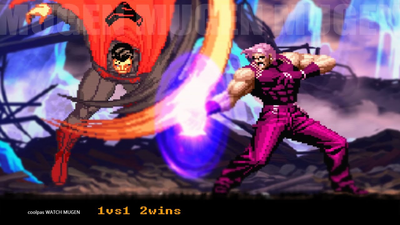 Superman vs Rugal Crime | MUGEN 1vs1