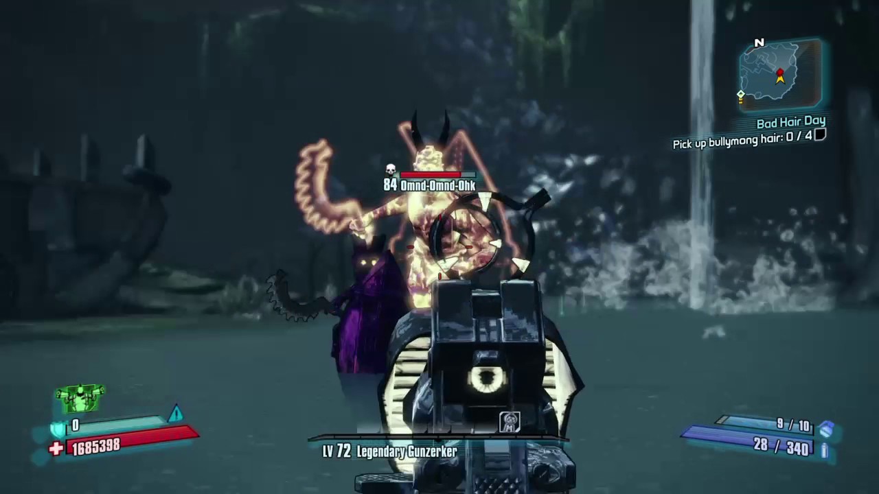 Borderlands 2: Omnd-Omnd-Ohk (Triple O) spawn SOLO!!