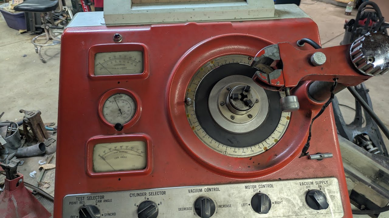 Allen Distributor Tester LED Conversion - YouTube