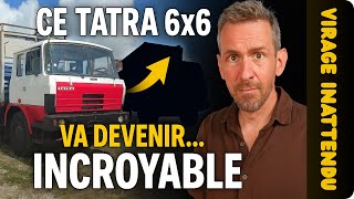 Ce Tatra 6x6 Ex-DAKAR cache un secret… | Camion d’expédition unique
