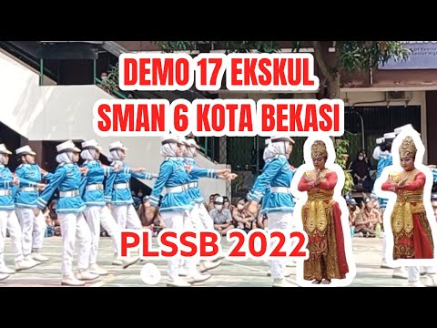 Demo ekskul di SMAN 6 Kota Bekasi 2022