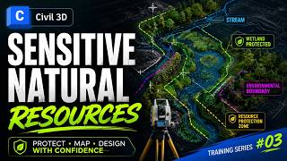 Civil 3D: Establishing Sensitive Natural Resources screenshot 1