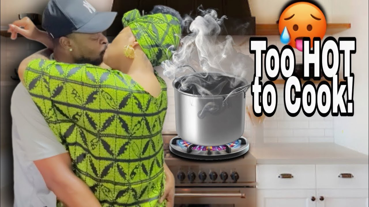 We Couldn’t Keep Our Hands Off Each Other 😩🔥 (While Making Banga Soup!)