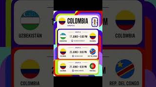 Programe con la selección Colombia para el Mundial 2026