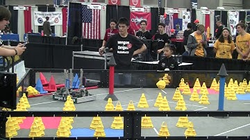 7682S VEX In The Zone Programming Skills 102pts @ Worlds