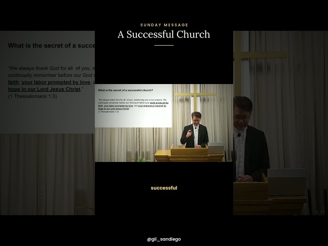 What Makes a Church "Successful"? (It's Not What You Think) #Shorts