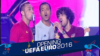 Nidji 'Pesawat Tempurku' [Opening Celebration UEFA EURO 2016] [10 Jun 2016]