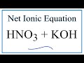 Spectator Ions and Net Ionic Equations