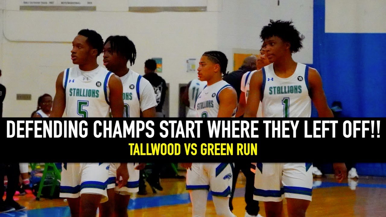 Defending Champs Couldn’t Wait!! Tallwood vs Green Run (Highlights