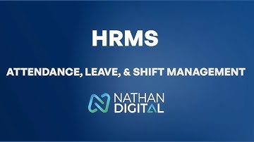 Nathan Digital HRMS | Attendance, Leave, & Shift Management