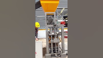 Our QT4-35B semi automatic brick machine#brickmachine #brickmakingmachine #blockmachine #factory