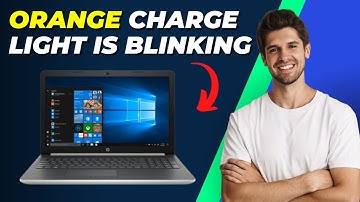 HP Laptop Orange Charge Light Is Blinking