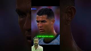 Ronaldo team player competition reaction