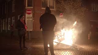 New Year's Eve night 2024 Scheveningen  Netherlands