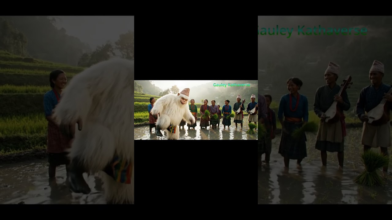 😄Yeti Gau Life! Takam Khet Ropai Yeti Vlog🌾 Hajurama love💖