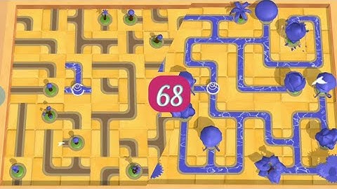 Water Connect Puzzle Game Level - 68 Walkthrough Android Gameplay | Puzzle Games