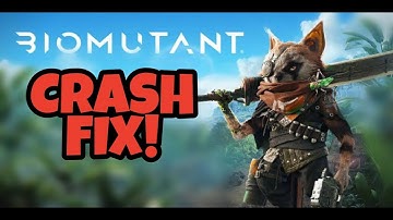 Biomutant crash fix on pc | (Biomutant Crashing fix) | (Biomutant Low end pc fix)