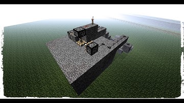 Minecraft Redstone Tutorial: How to make a Retractable Ceiling Light