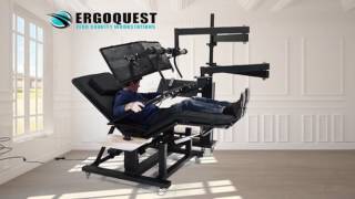 Bariatric Reclining Workstation - 600 pound capacity