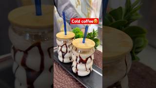 2 minute me ready Cold Coffee with Vanilla Ice Cream 🍦☕ #coldcoffee #icecream #quickrecipe