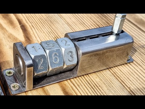 DIY Unique door latch | Bolts & Nut IDEAS