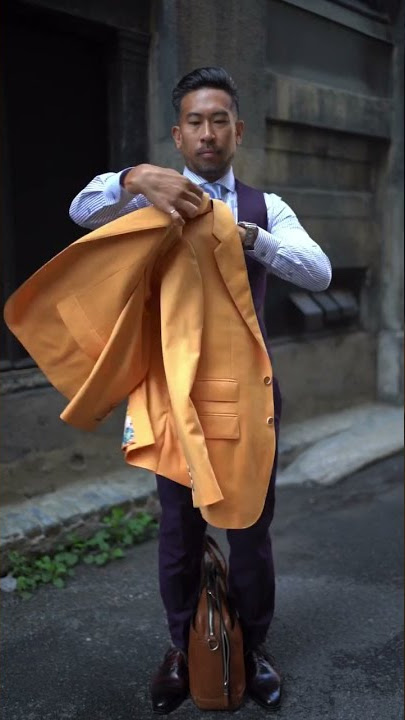 How To Fold Your Suit Jacket
