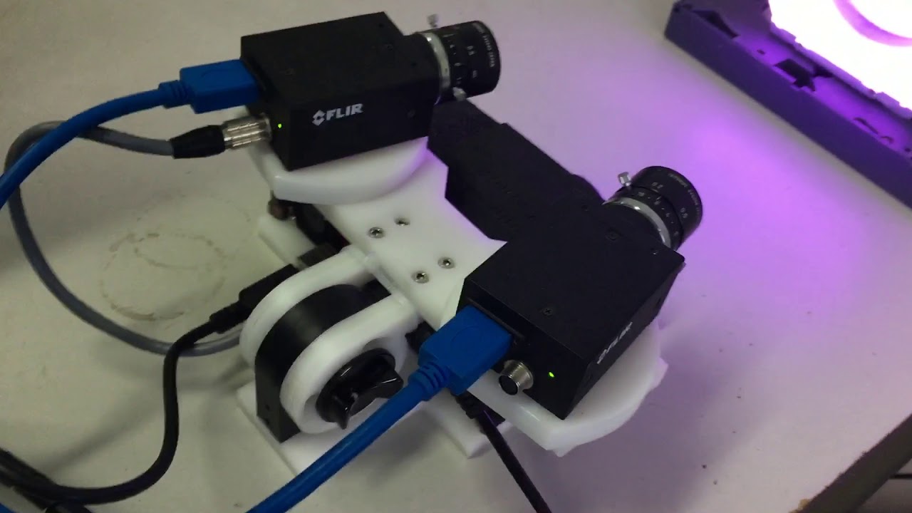 3D scanner use structured light - YouTube