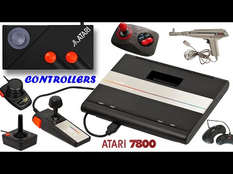 Atari 7800 Controllers - Review & Overview