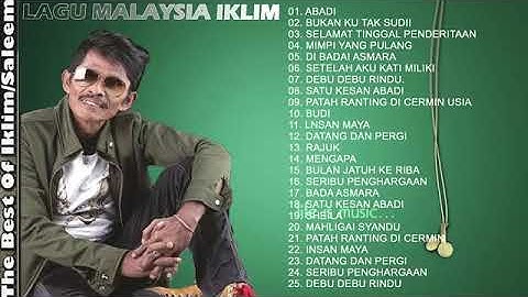 SALEEM IKLIM FULL ALBUM - KOLEKSI LAGU - LAGU YANG PALING TERKENAL DARI SALEEM IKLIM
