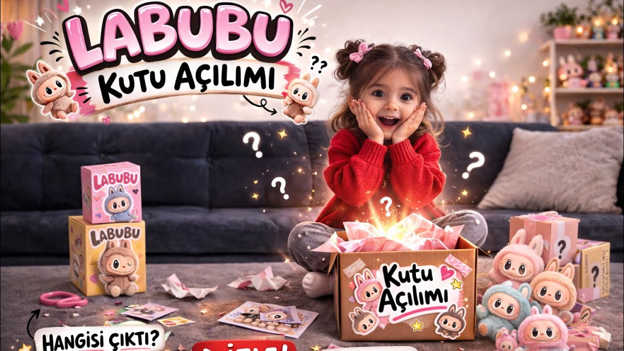 AZRA LABUBU AÇTI!! HANGİSİ ÇIKTI ?#keşfet #shortvideo #keşfetbeniöneçıkar 